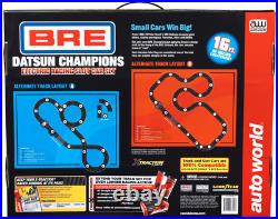 Auto World BRE Datsun Champions 510 vs 240z 16' HO Slot Car Track Set SRS353