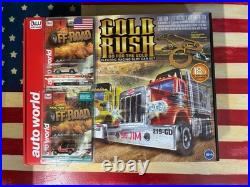 Auto World Gold Rush Track Set Scale 164 (Missing Dump Trucks)