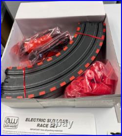 Auto World IndyCar Road Course Electric slot car Set NO CARS, most parts sealed Auto World IndyCar Road Course Electric slot car Set NO CARS, most parts sealed