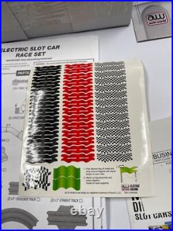 Auto World IndyCar Road Course Electric slot car Set NO CARS, most parts sealed