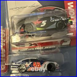 Auto World Nascar Hendricks Motor SportsElectric Racing Slot (7) Car Set Combo