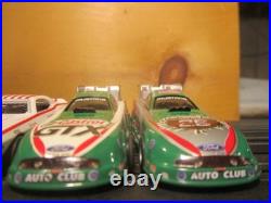 Auto World SLOT CARS LOT of 7 (NOS) FUNNY CARS ALL OILED AND TRACK TESTED