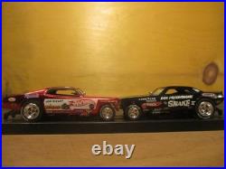 Auto World SLOT CARS LOT of 7 (NOS) FUNNY CARS ALL OILED AND TRACK TESTED