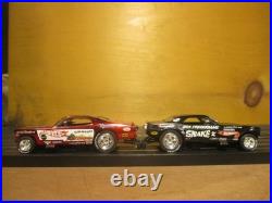 Auto World SLOT CARS LOT of 7 (NOS) FUNNY CARS ALL OILED AND TRACK TESTED