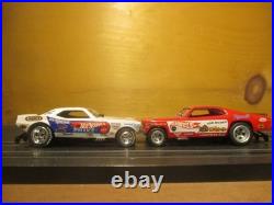 Auto World SLOT CARS LOT of 7 (NOS) FUNNY CARS ALL OILED AND TRACK TESTED