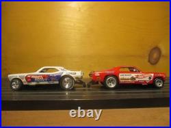 Auto World SLOT CARS LOT of 7 (NOS) FUNNY CARS ALL OILED AND TRACK TESTED