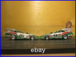 Auto World SLOT CARS LOT of 7 (NOS) FUNNY CARS ALL OILED AND TRACK TESTED