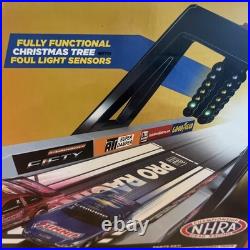 Auto World Summit Racing Pro Racing Dragstrip Electric Slot Car Track 4Gear