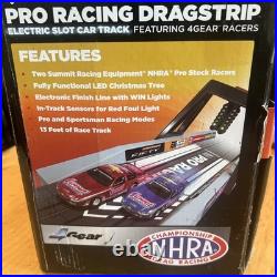 Auto World Summit Racing Pro Racing Dragstrip Electric Slot Car Track 4Gear