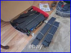 Auto World Tokyo Midnight Underground Racing Slot Car Track Lot with Controllers