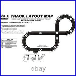 Auto World/Vrc Hobbies Muscle Car Mayhem HO Scale Slot Car Race Set CP7605