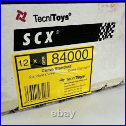 CASE 24pcs SCX Standard Curve 132 Scale Slot Car Track SCX 84000 NEW