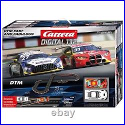 Carrera Digital 132 30030 DTM Fast and Fabulous 1/32 Slot Car Racing Set