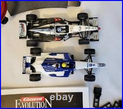 Carrera Evolution Challengers 132 124 Mega Tracks Formula 2 Slot Car Racing