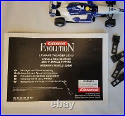 Carrera Evolution Challengers 132 124 Mega Tracks Formula 2 Slot Car Racing