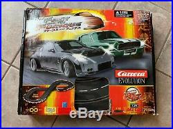 Carrera Evolution Fast and the Furious 1/32 scale RARE plus EXTRA TRACK