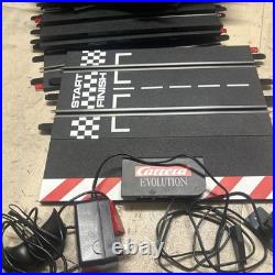 Carrera Evolution Ford vs. Porsche 20025242 Slot Car Race Track Set RARE