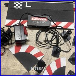 Carrera Evolution Ford vs. Porsche 20025242 Slot Car Race Track Set RARE