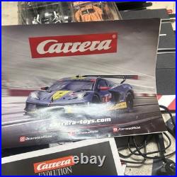 Carrera Evolution Ford vs. Porsche 20025242 Slot Car Race Track Set RARE