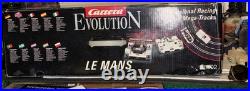 Carrera Evolution Le Mans 25302 Slot Car Professional Racing Mega Track 132 Set