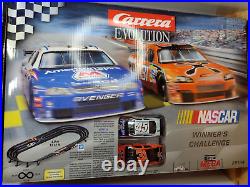 Carrera Evolution NASCAR Winner's Challenge 25144 Mega Tracks #31 #45 SLOT CARS
