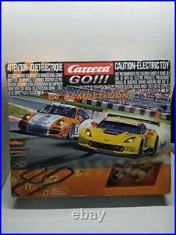 Carrera GO! GT Competition 143 Scale Electric Powered Slot Car Race Track Set