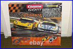 Carrera Go Gt Contest Slot Car Set Electric Track Set 143