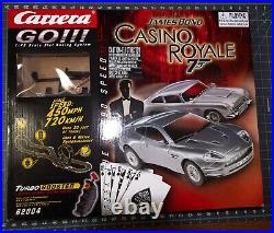 Carrera Slot Car Track Set Casino Royal 007 Scale 143 Includes Original Box