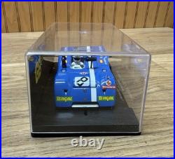 Chevron B19 Slot Car GB Track NOS in Display Case Red Rose Racing Firestone 1971