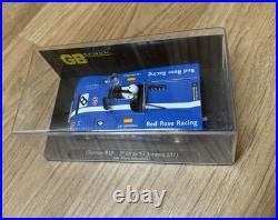 Chevron B19 Slot Car GB Track NOS in Display Case Red Rose Racing Firestone 1971