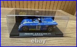 Chevron B19 Slot Car GB Track NOS in Display Case Red Rose Racing Firestone 1971