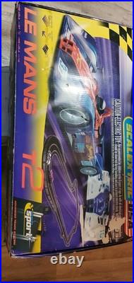 Classic Scalextric Le Mans T2 Sport Advanced Track System 1/32 includes cars