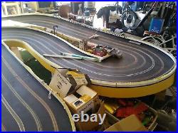 Commercial 1/24th Slot Car Track Slot Car Raceway Racing 4 Lane 4 inch Spacing