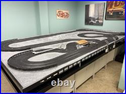 Complete Policar Slot Car Track 2-lane- 65 Feet All Electronics Included Complete Policar Slot Car Track 2-lane- 65 Feet All Electronics Included