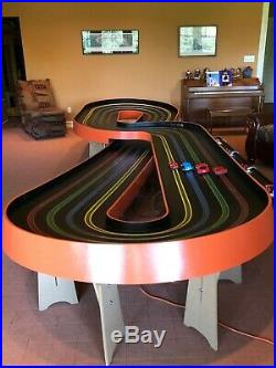 Custom Built Commercial Quality 4 Lane 1/24 And 1/32 Scale Slot Car Track