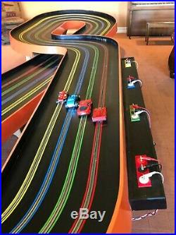 Custom Built Commercial Quality 4 Lane 1/24 And 1/32 Scale Slot Car Track