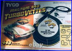 Custom TYCO Magnum 440 Turbo Vettes Race Track Set