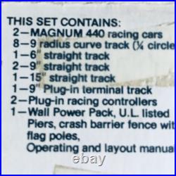 Custom TYCO Magnum 440 Turbo Vettes Race Track Set