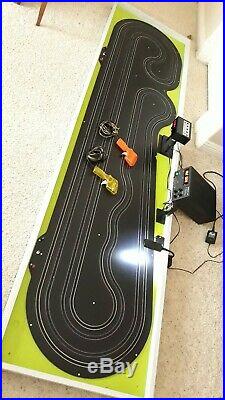 Custom h. O. Scale Slot Car Track Setup
