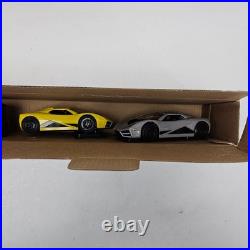 DMX SLOTS Racer 4-Car 2.4GHz Slot Car Set, Multi-Color 18' Track, race DMX SLOTS Racer 4-Car 2.4GHz Slot Car Set, Multi-Color 18' Track, race
