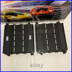 DMXSLOTS DMX Racer 4-Car 2.4GHz Slot Car Set, Multi-Color, 18' Track