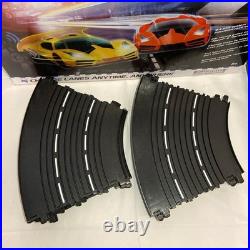 DMXSLOTS DMX Racer 4-Car 2.4GHz Slot Car Set, Multi-Color, 18' Track