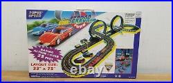 Dare Devil Terror Turn Slot Car Track Set USED