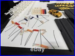 Daytona 500 SPEEDWAY Life Like Racing HO Set 23' Race Track 2 Fast Tracker Cars