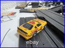 Daytona 500 SPEEDWAY Life Like Racing HO Set 23' Race Track 2 Fast Tracker Cars