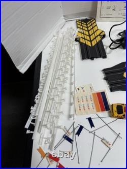Daytona 500 SPEEDWAY Life Like Racing HO Set 23' Race Track 2 Fast Tracker Cars