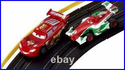 Disney PIXAR Cars 2 London City Raceway Mattel Hot Wheels TYCO Slot Car Race Set