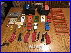 Eldon, Aurora, Cox, AFX 1/32 Slot Cars (10), Bodies, Track, Controllers, Parts