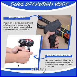 Electric Slot Car Race Track Set, Remote Control Track Car, High Speed, Ages 8-10