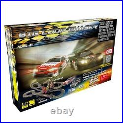 Electric Slot Car Race Track Set Speed Racing 2 Controllers Turnover Loop Road
